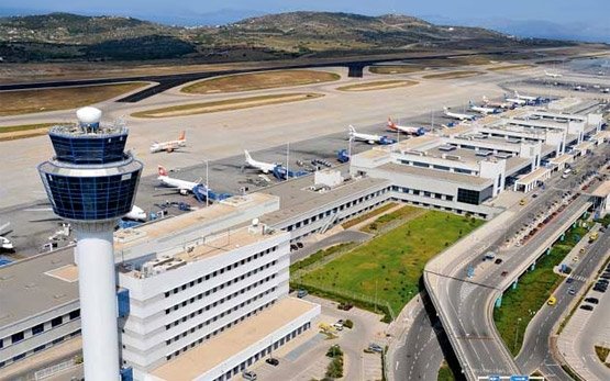 Международното летище в Атина такси
