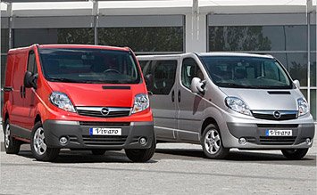 2010 Opel Vivaro 8+1 pax