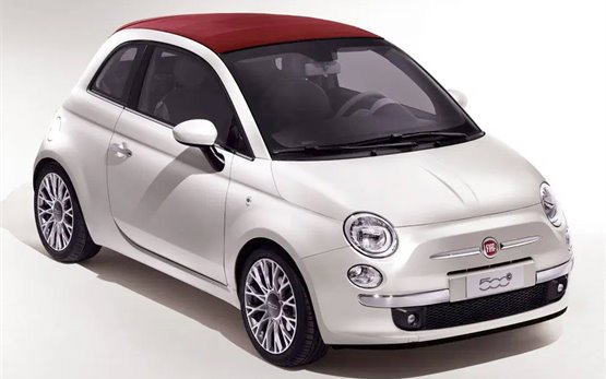 FIAT 500 alquiler coche aeropuerto de Mallorca